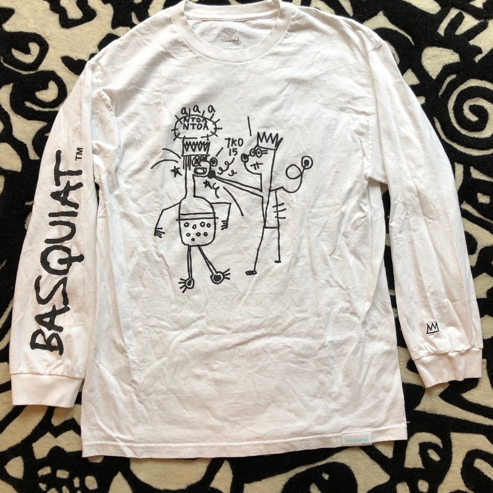 DIamond Supply Co. Basquiat long sleeve "white"